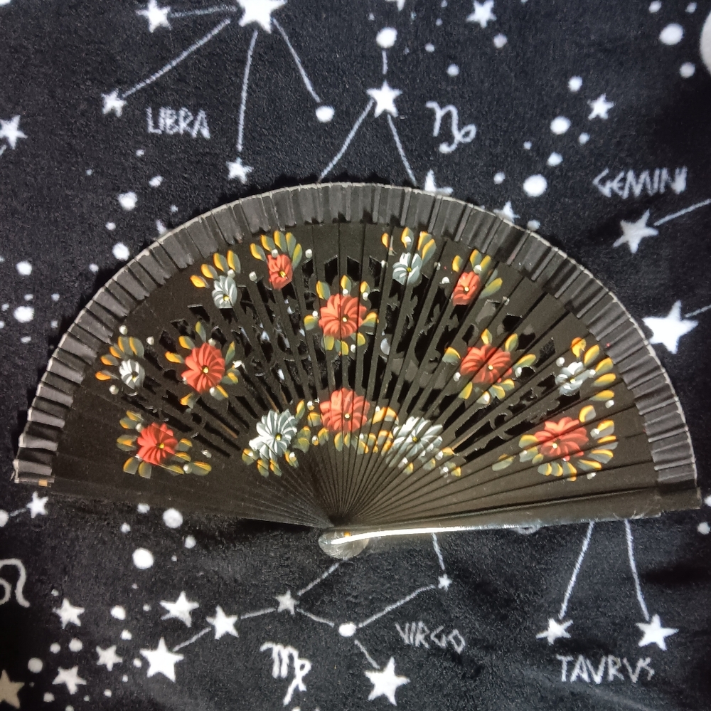 Flower Hand Fan